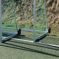 Mobiles Trainings-Fußballtor mit integriertem Gewicht und Rädern, vollverschweißt