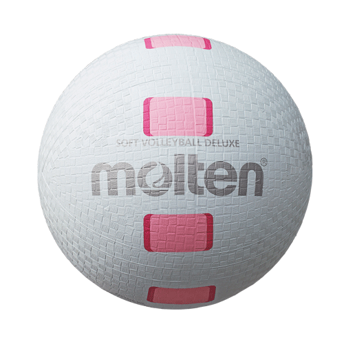 Soft Volleyball Gr. 5 - 5er Set, Farbe: weiß-pink