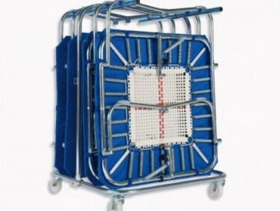 Transportwagen für 8 Minitrampoline