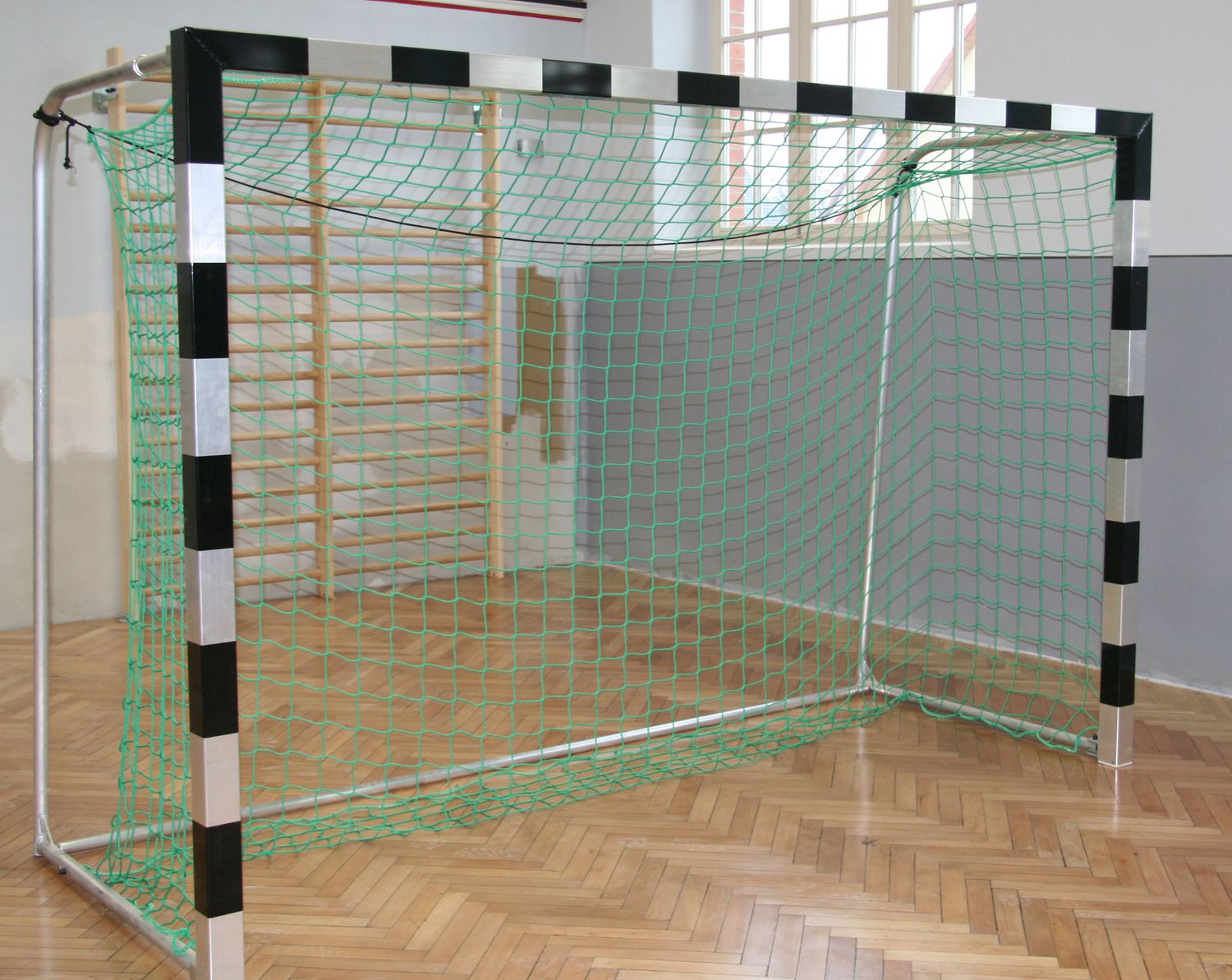 Aluminium-Handballtor nach DHB-Qualitätsnorm und der DIN 7897/EN 749