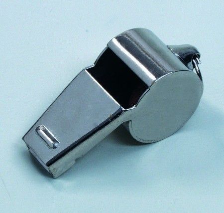 Schiedsrichterpfeife aus Metall Schiedsrichterpfeife aus Metall