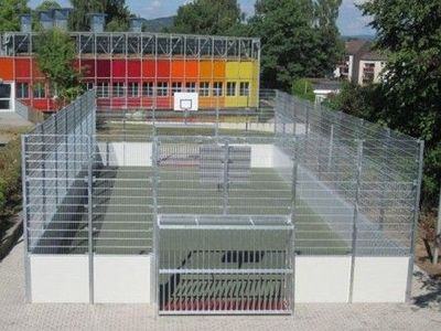 Soccercourt "Comfort Line Stahl"