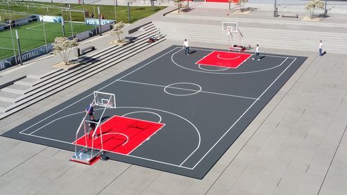 Sportcourt Powergame+ - mobiler und mltifunktioneller Sportboden