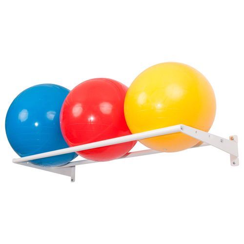 Wandablage für Gymnastik- oder Sitzbälle