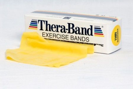 Thera-Band® 5,5 m - verschiedene Ausführungen, Farbe: gelb-dünn