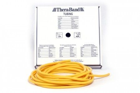 Thera-Band® Tubing 7,5 m - verschiedene Ausführungen, Farbe: gelb-dünn