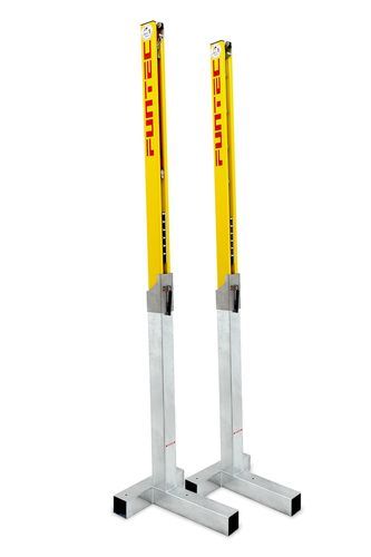 Funtec Pro Beach Netzpfosten mit City Beach Bodenhülsen Funtec Pro Beach Netzpfosten mit City Beach Bodenhülsen