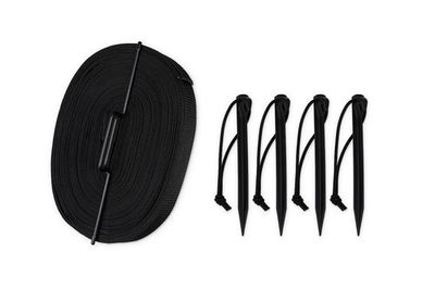 Funtec Beach Basic Courtline, 50 mm, schwarz