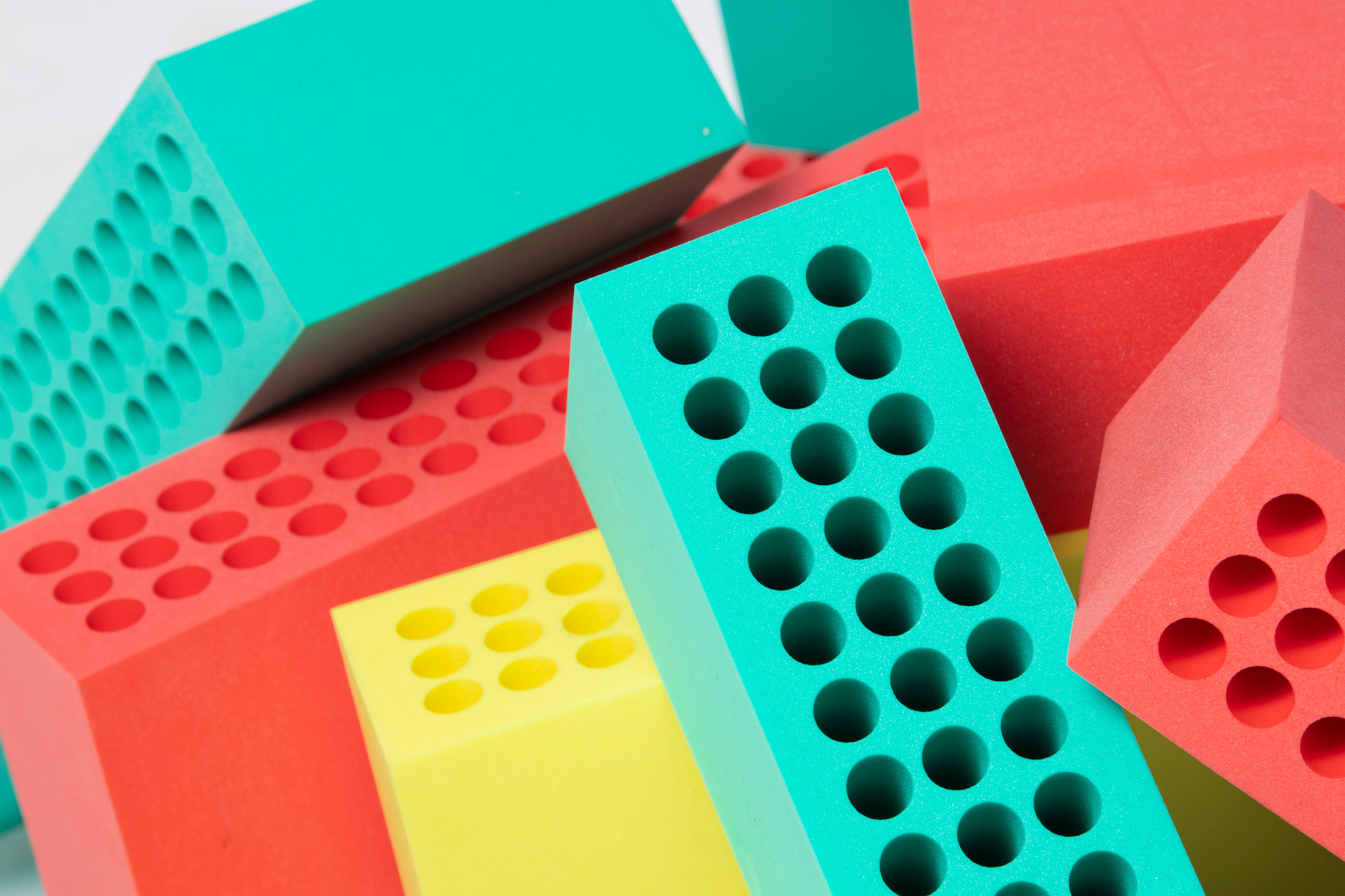 Blockx® Großbausteine Grundset mit Tasche