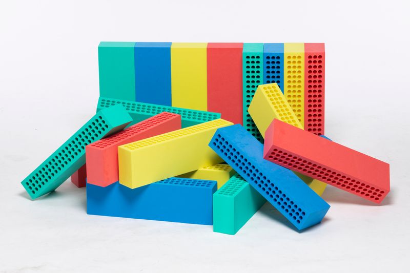 Blockx® Großbausteine Grundset mit Tasche Blockx® Großbausteine Grundset mit Tasche