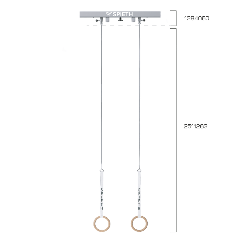 Spieth Ringe für Ringegerüst und Deckenaufhängung ‚Berlin‘, pro Paar