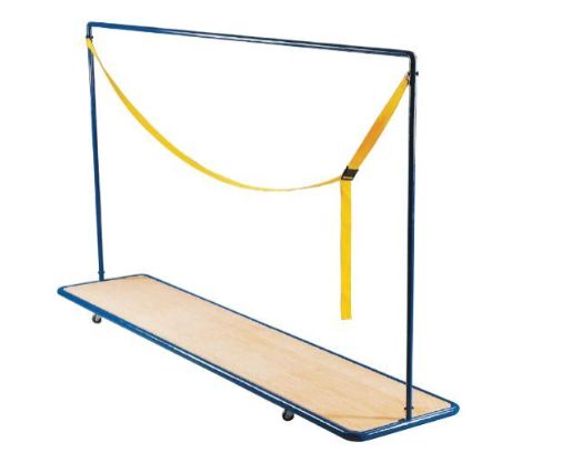 Mattentransportwagen Maxi - mit Holzplatte