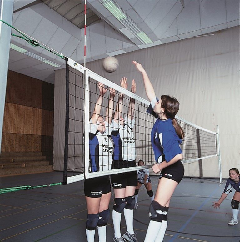 Volleyball-Turniernetz DVV2-Prüfzeichen - verschiedene Ausführungen