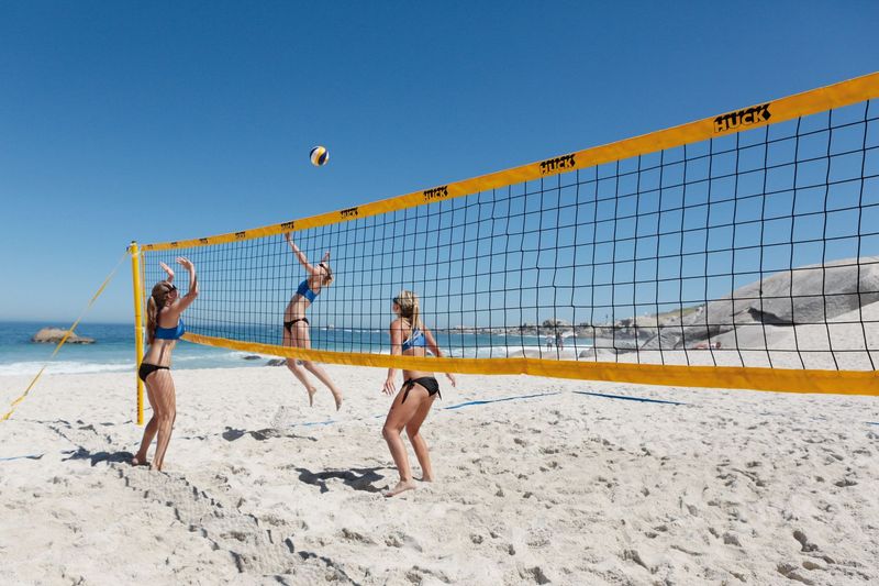 Beachvolleyball-Trainingsnetz 9x18m - 2,3mm PP Beachvolleyball-Trainingsnetz 9x18m - 2,3mm PP