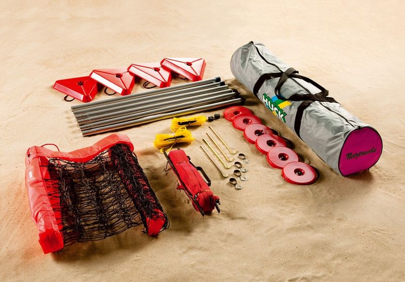 Beach-Freizeitnetzanlage komplett Beach-Freizeitnetzanlage komplett