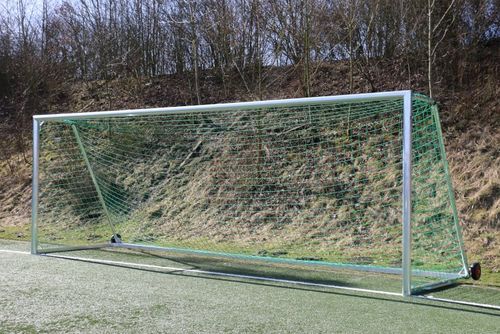 Mobiles Trainings-Fußballtor mit integriertem Gewicht und Rädern, vollverschweißt