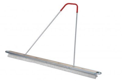 Tennisplatzabziehbesen Kunststoff weiß