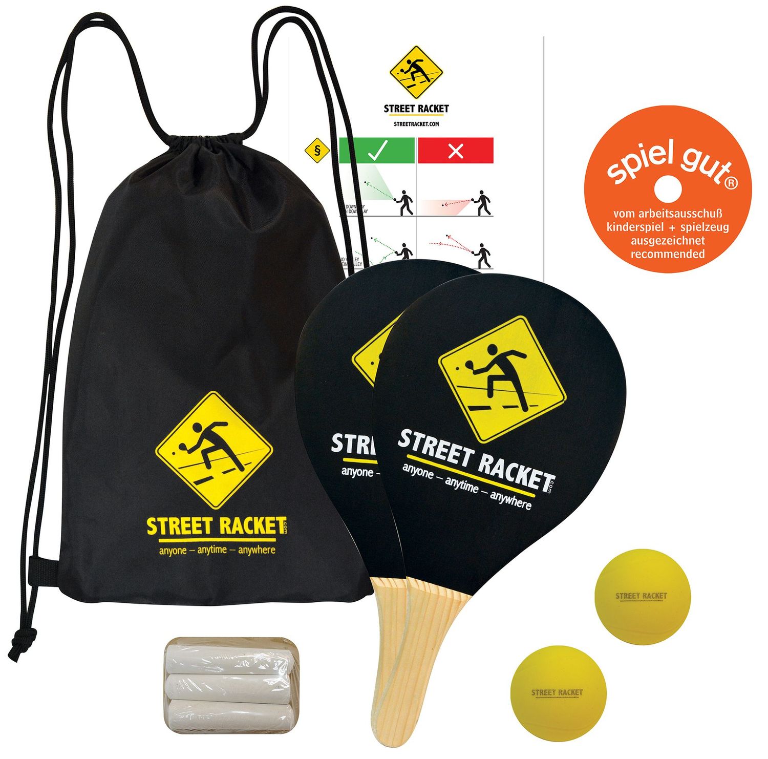 Schildkröt® Street Racket Set