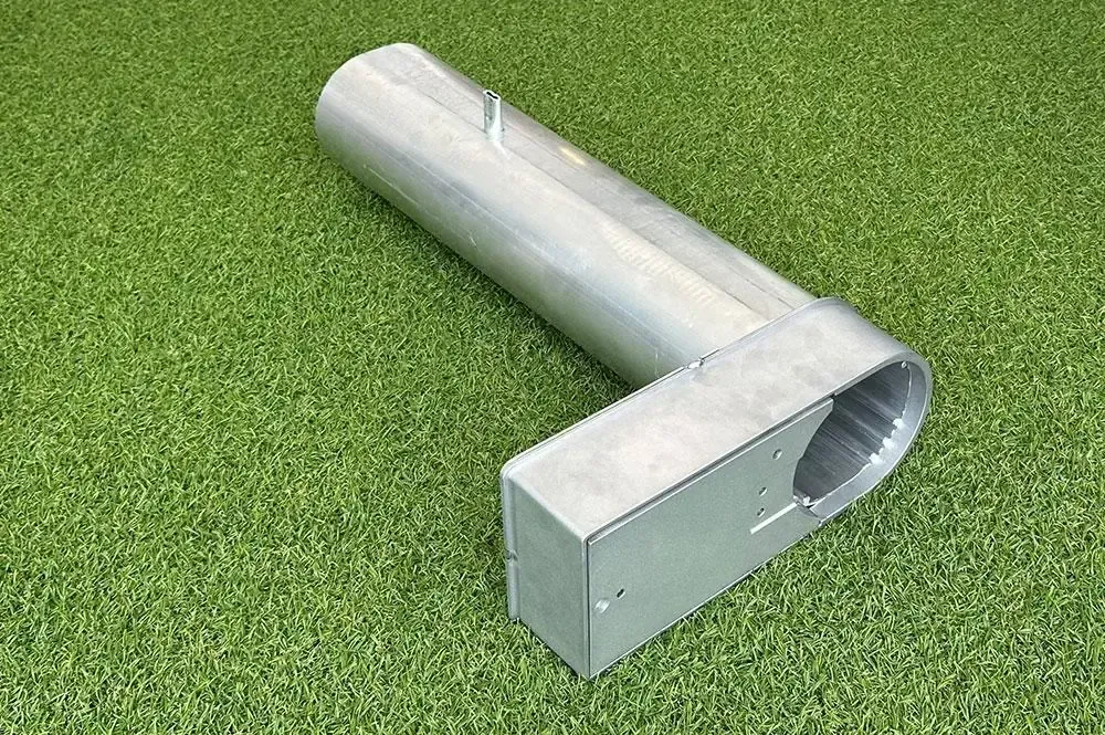 Bodenhülsen Spezial für Profile 120 x 100 mm, Einstecktiefe 40 cm