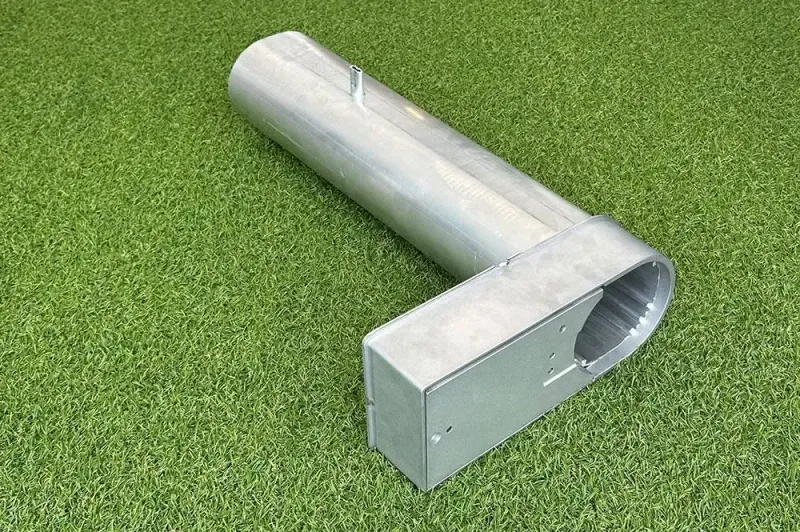 Bodenhülsen Spezial für Profile 120 x 100 mm, Einstecktiefe 40 cm Bodenhülsen Spezial für Profile 120 x 100 mm, Einstecktiefe 40 cm