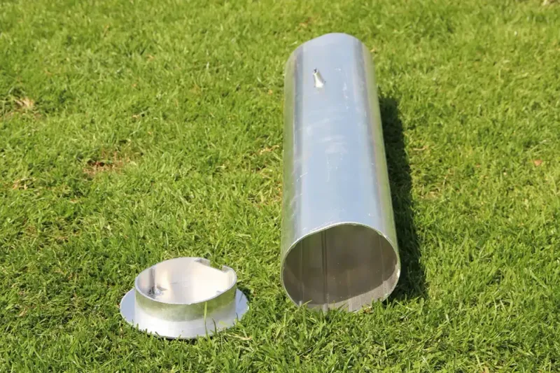 Bodenhülsen Standard für Profile 120 x 100 mm, Einstecktiefe 40 cm Bodenhülsen Standard für Profile 120 x 100 mm, Einstecktiefe 40 cm