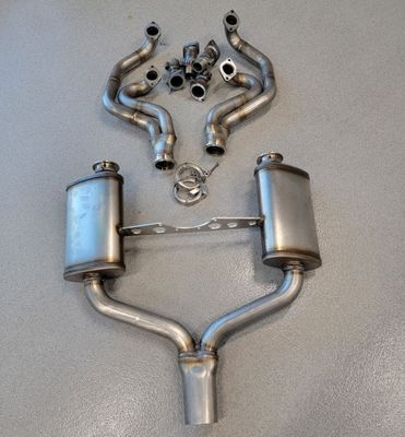 Spyder exhaust for Type IV 914 engine Spyder exhaust for Type IV 914 engine