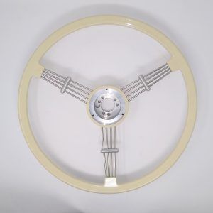 Black or Ivory Banjo Steering Wheel