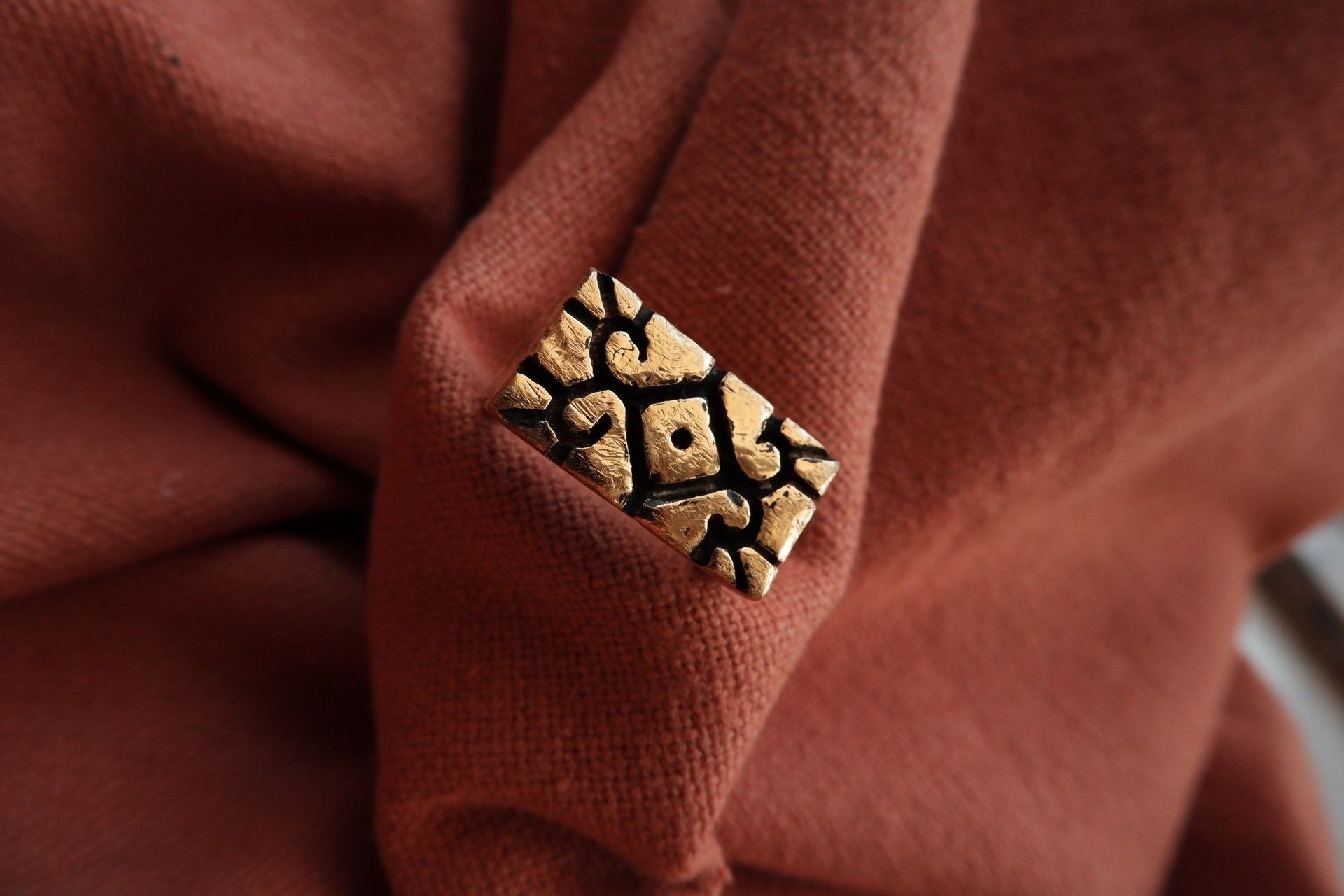 Mirna Garcia Roots Ring + Atelier Folk - Silver with gold