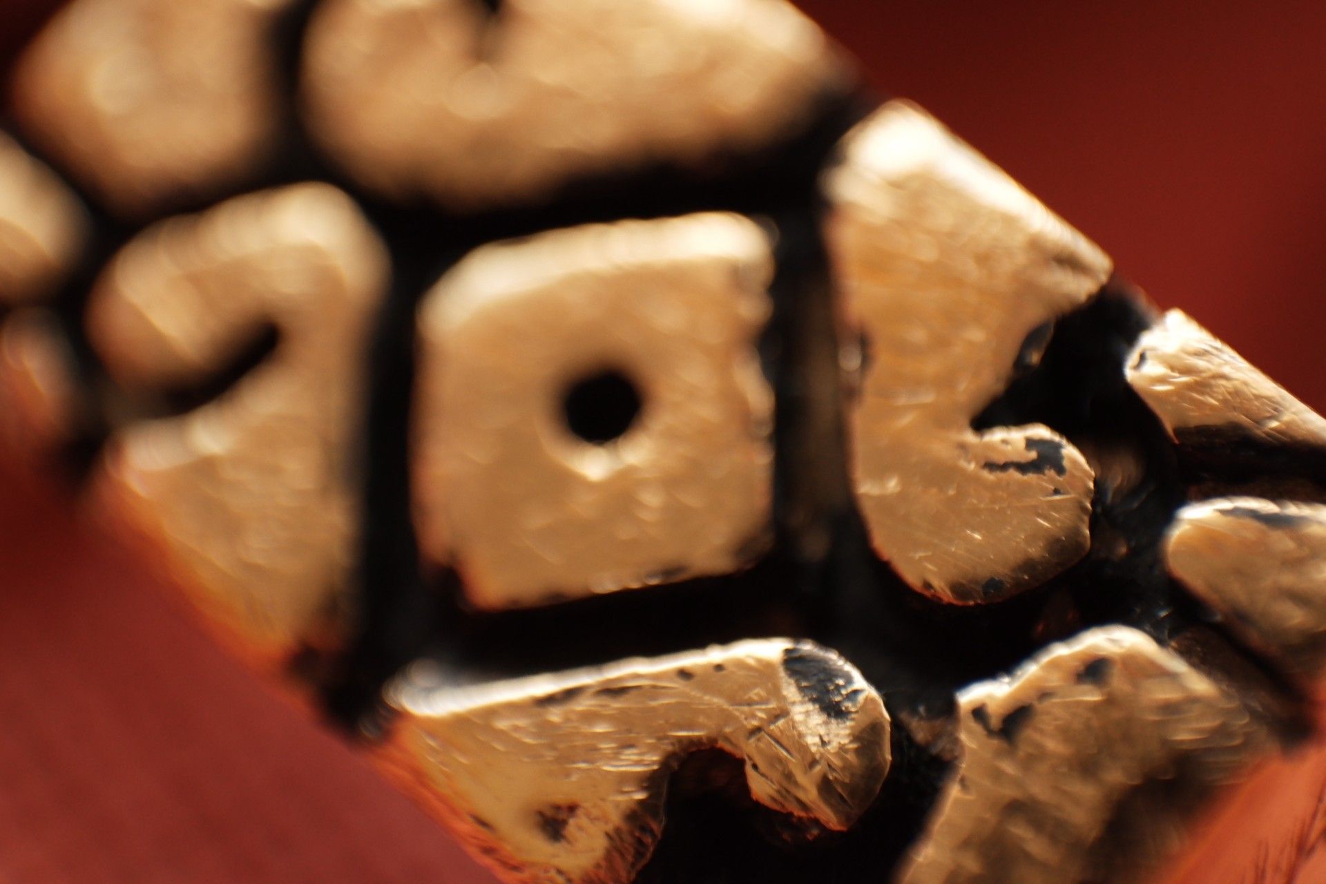 Mirna Garcia Roots Ring + Atelier Folk - Brass with gold