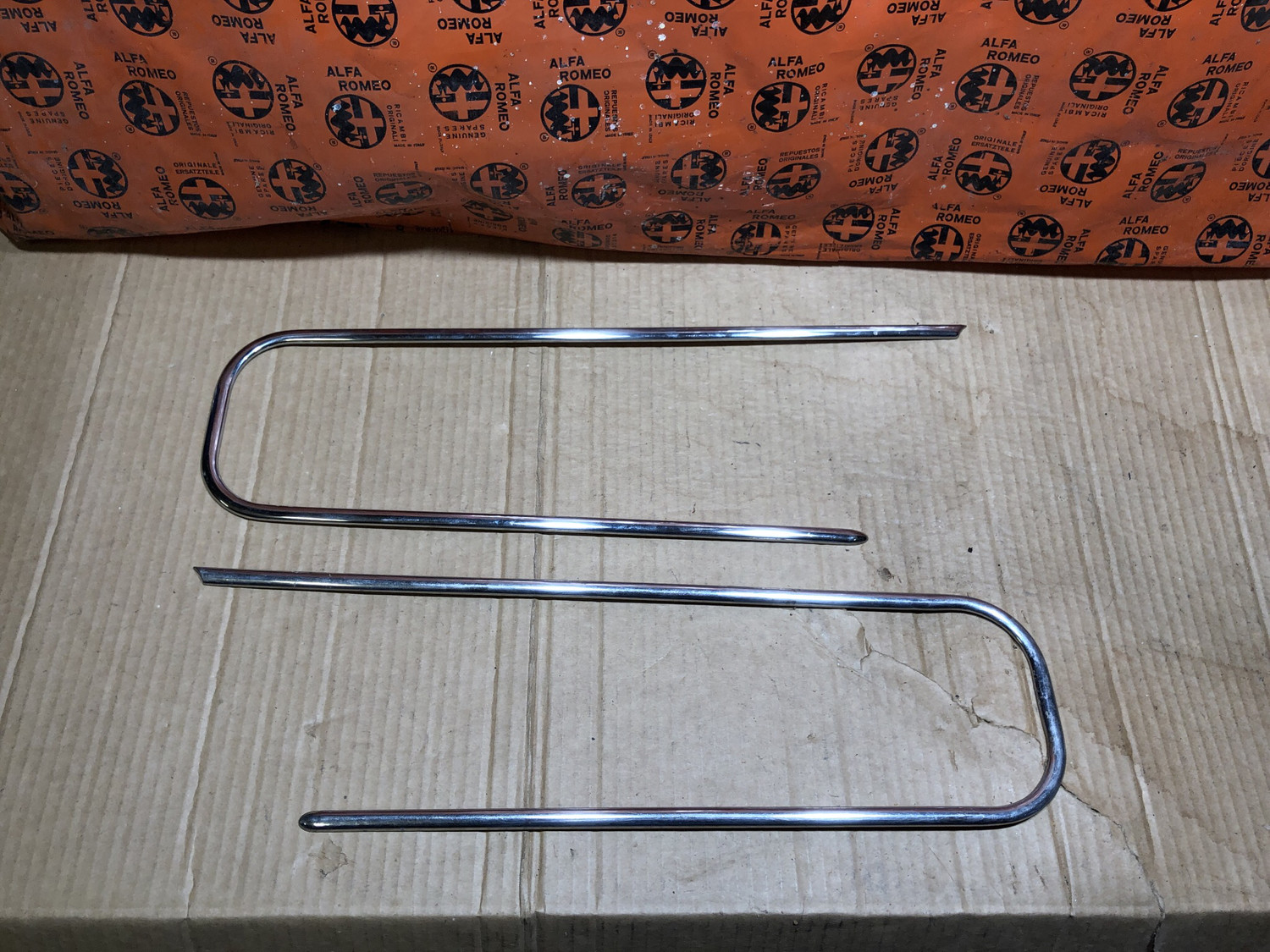 Giulia Ti Super Rear Panel Chrome Trims