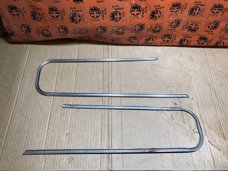Giulia Ti Super Rear Panel Chrome Trims