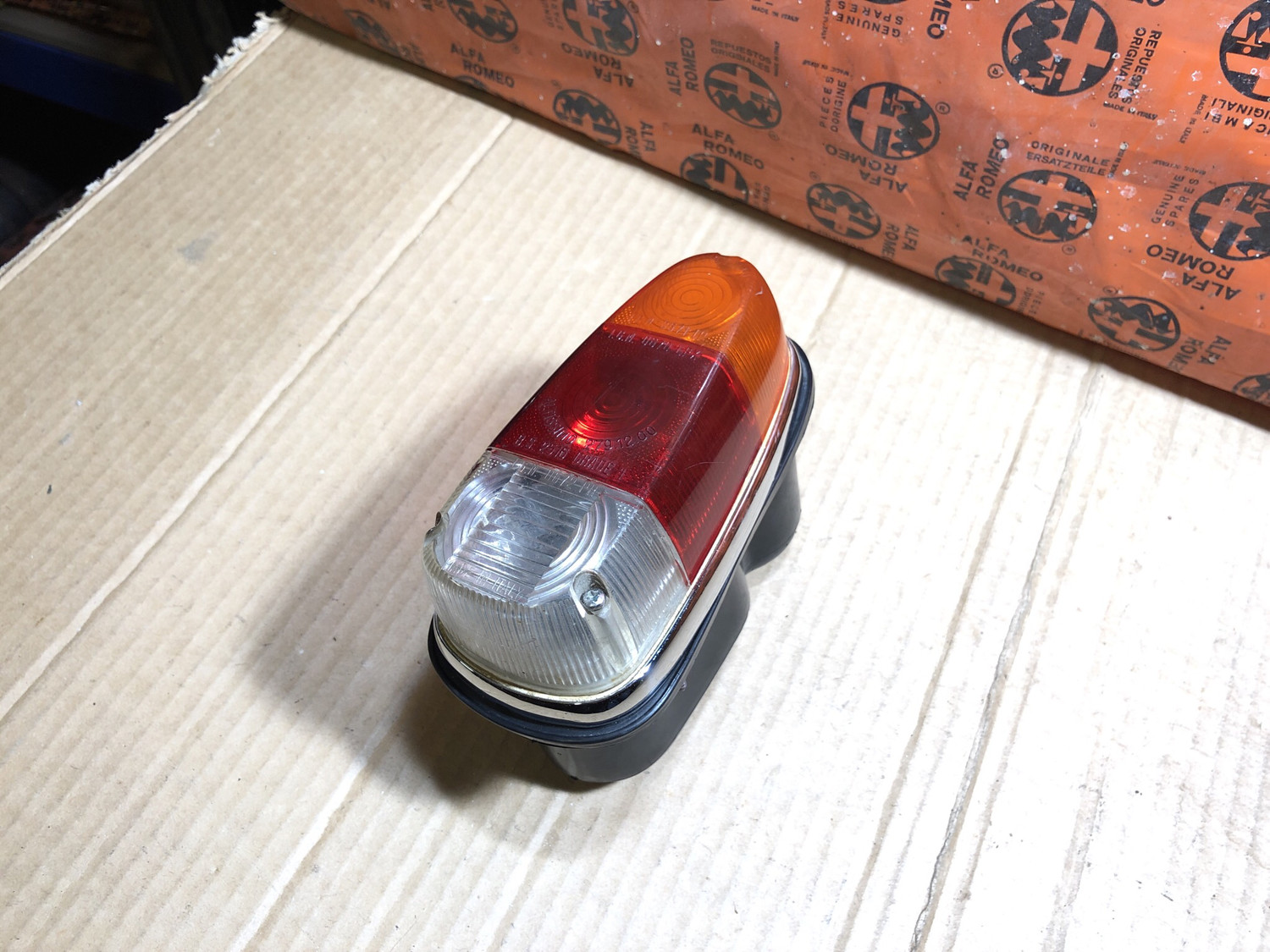Giulietta 750 Series Spider/ Sprint Altissimo Rear Light Unit New Old Stock