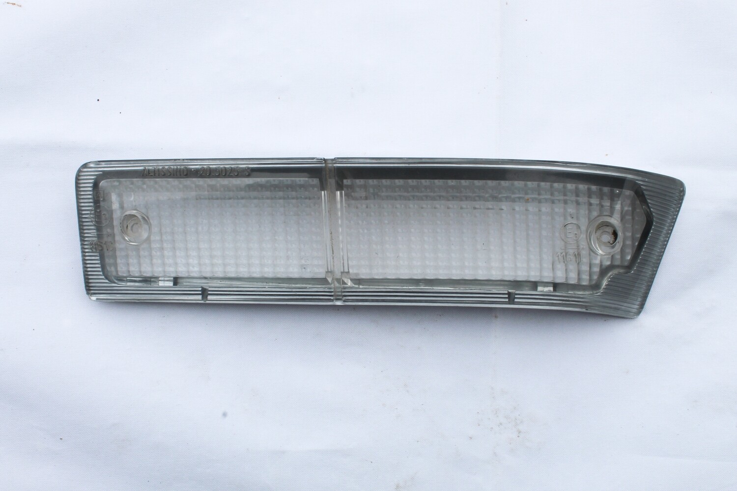 Alfetta GTV 1st Series Altissimo Front Sidelight Indicator Lens, Left Side, New Old Stock