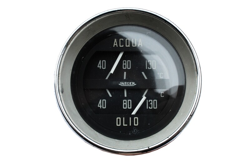 GT/GTV 1963-68 Jaeger Water/Oil temperature Gauge Italian
