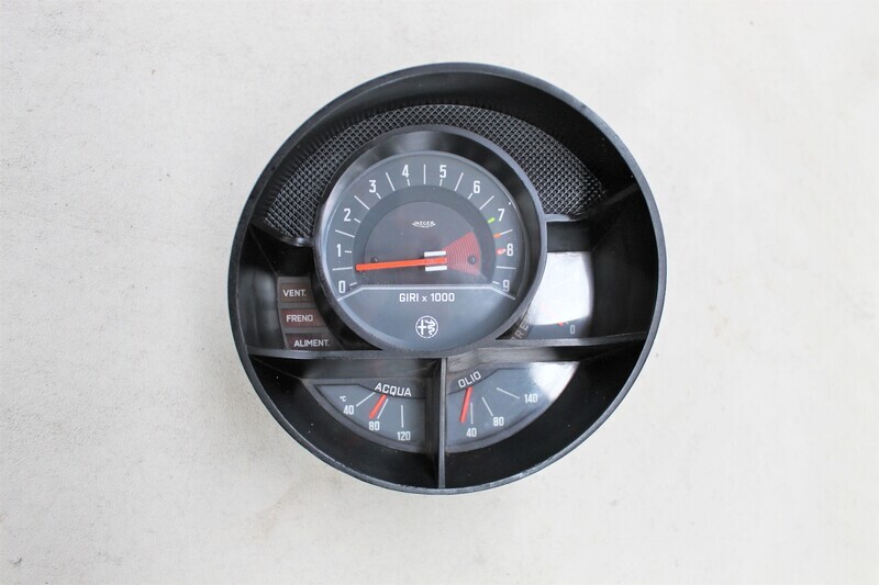 Montreal Tachometer Instrument Cluster Italian