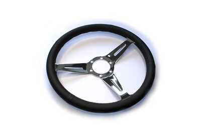 Nardi Style Black Leather Steering Wheel Nardi Style Black Leather Steering Wheel