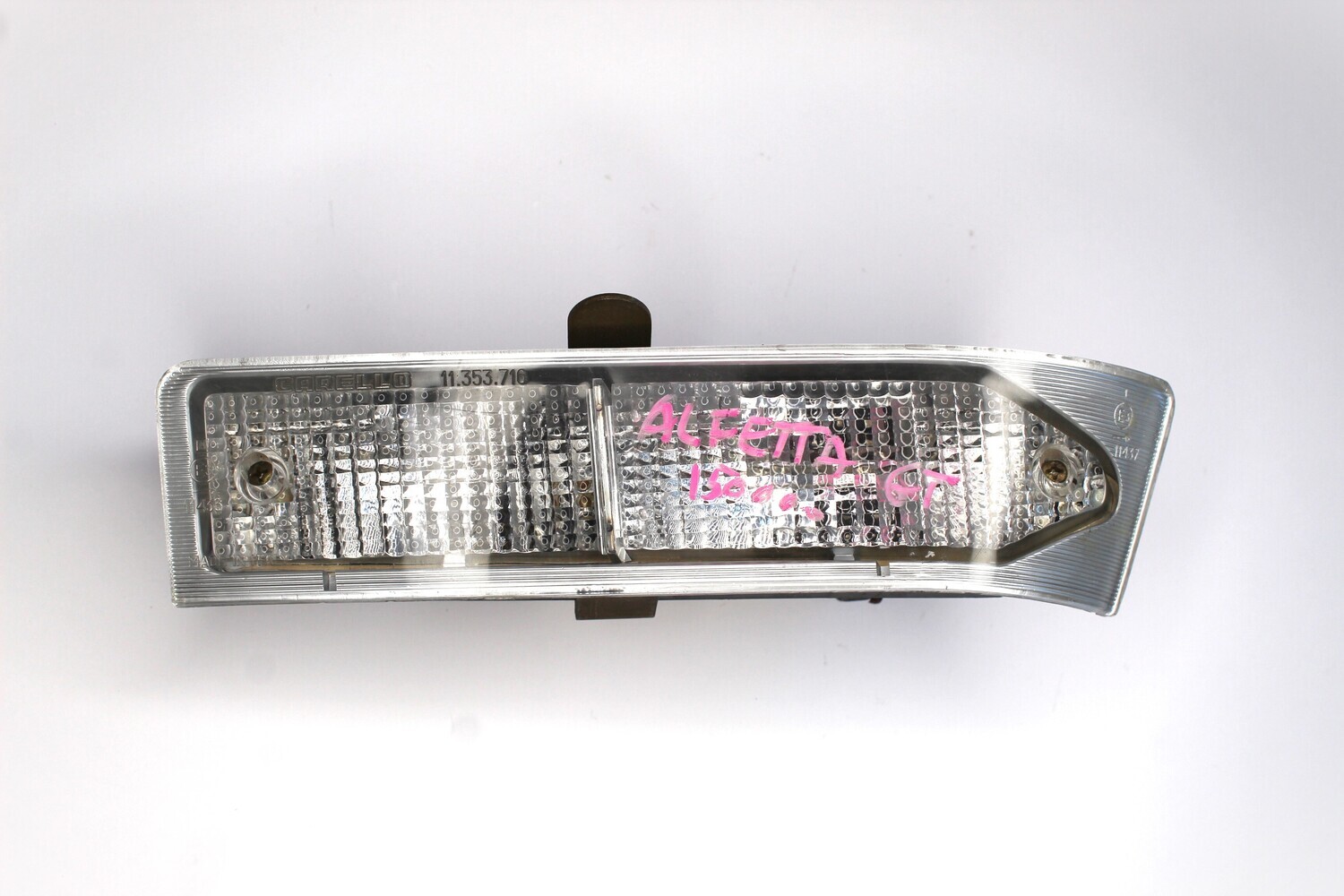 Alfetta GTV 1st Series Carello Front Sidelight, Left Side, New Old Stock