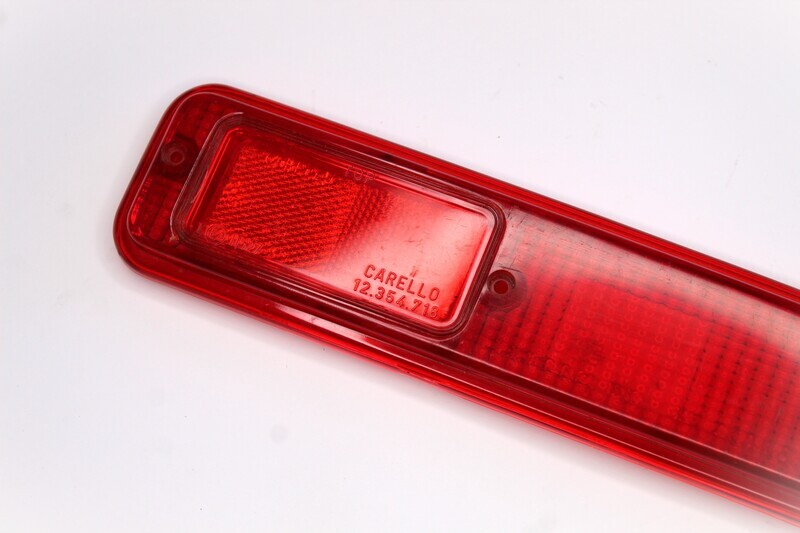 Alfetta GTV 1st Series Carello Rear Light Lens, Right Side, New Old Stock