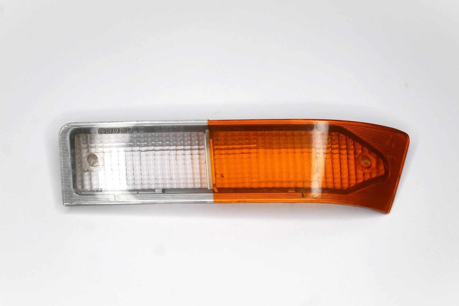 Alfetta GTV 1st Series Carello Front Sidelight Indicator Lens, Left Side, New Old Stock