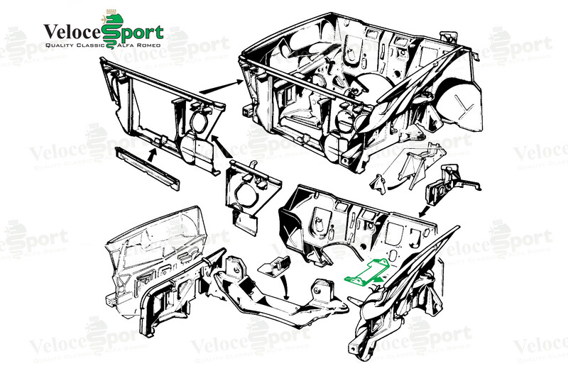 Battery Tray Support Panel