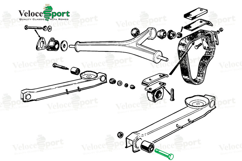 Rear Trailing Arm Front Bolt
