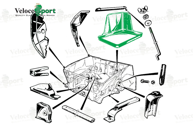 Plastic Battery Tray