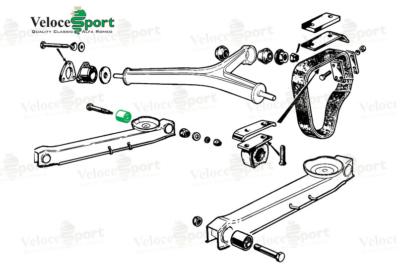 Rear Trailing Arm Rear Bush