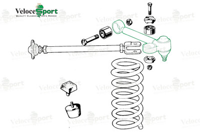 Top Suspension Arm, Left Side