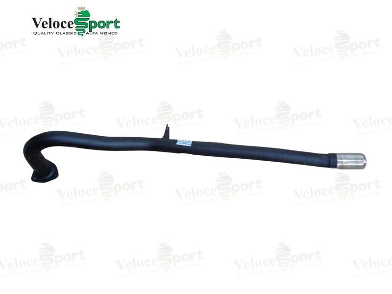 Spider Rear Exhaust Section No Silencer 1970-93