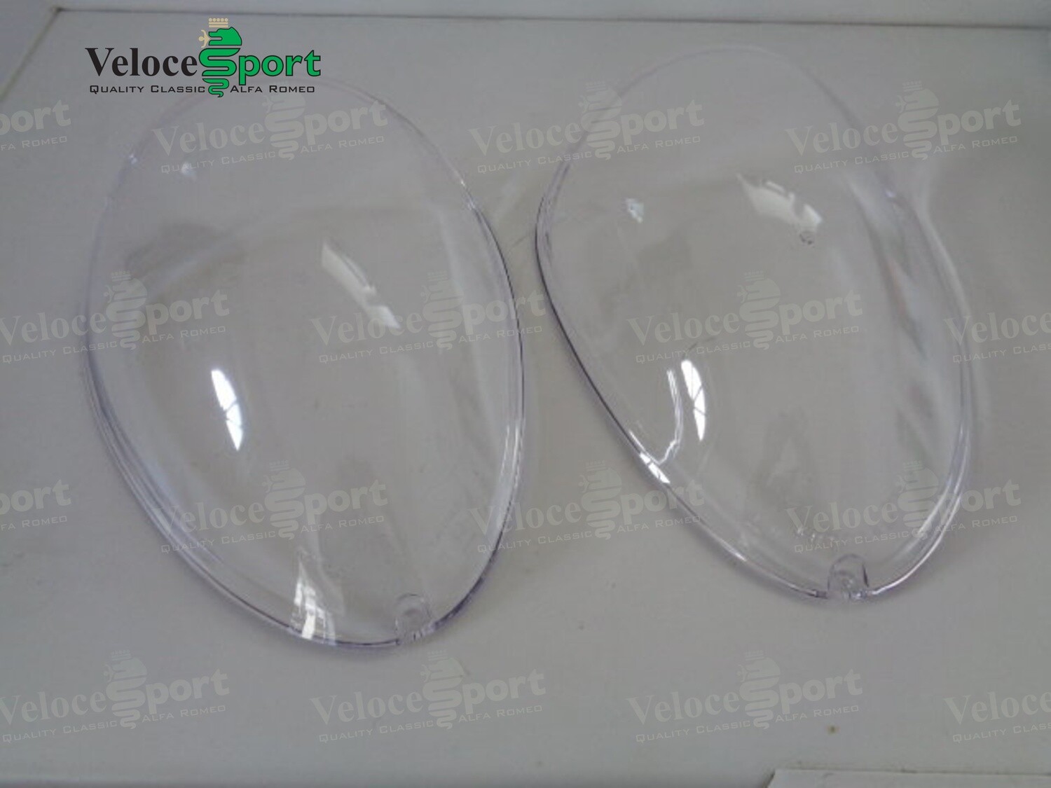 Carello Perspex Headlight Cover, Pair