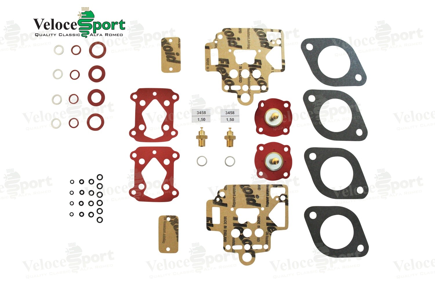 Dellorto DHLA 40 Carburettor Rebuild Kit