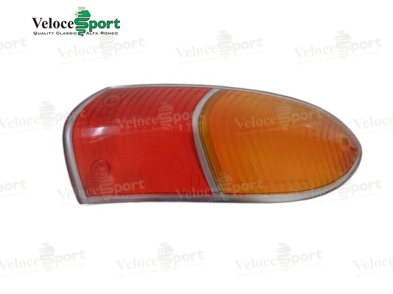 Spider Roundtail Carello Rear Light Lens, Right Side