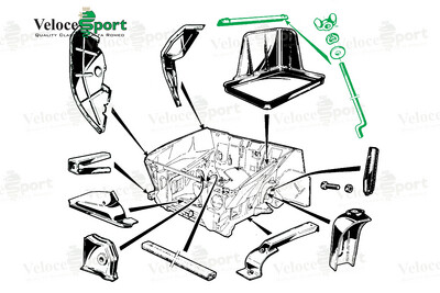 Battery Clamp Set
