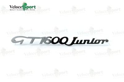 GT 1600 Junior Boot Lid Script